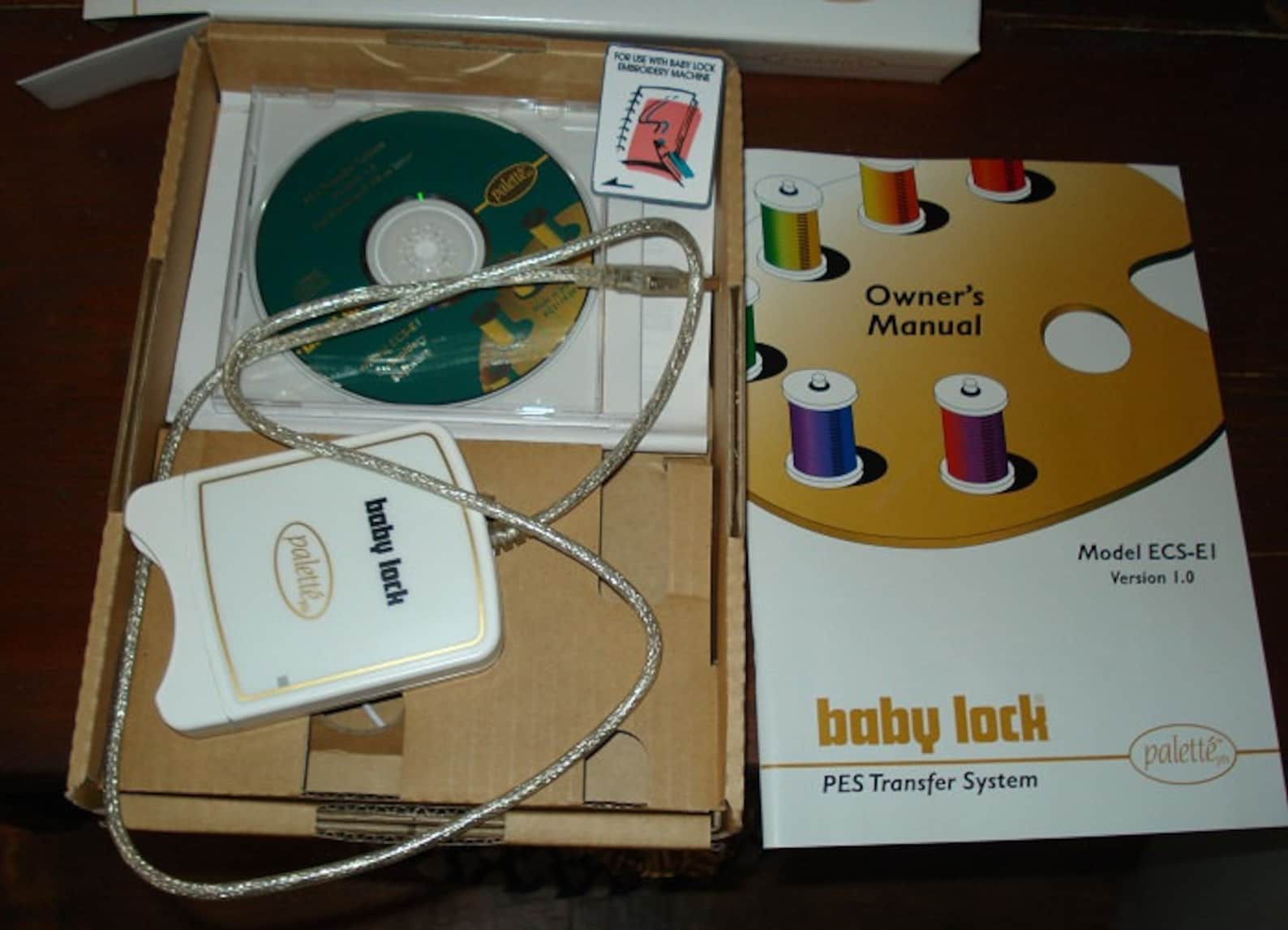 Baby Lock PES Transfer System Version 1.0 Model ECSE1 Etsy