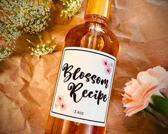 Elixir de belleza totalmente natural exclusivo de vainilla de Madagascar de Blossom Recipe - 3,4 oz (100 ml)