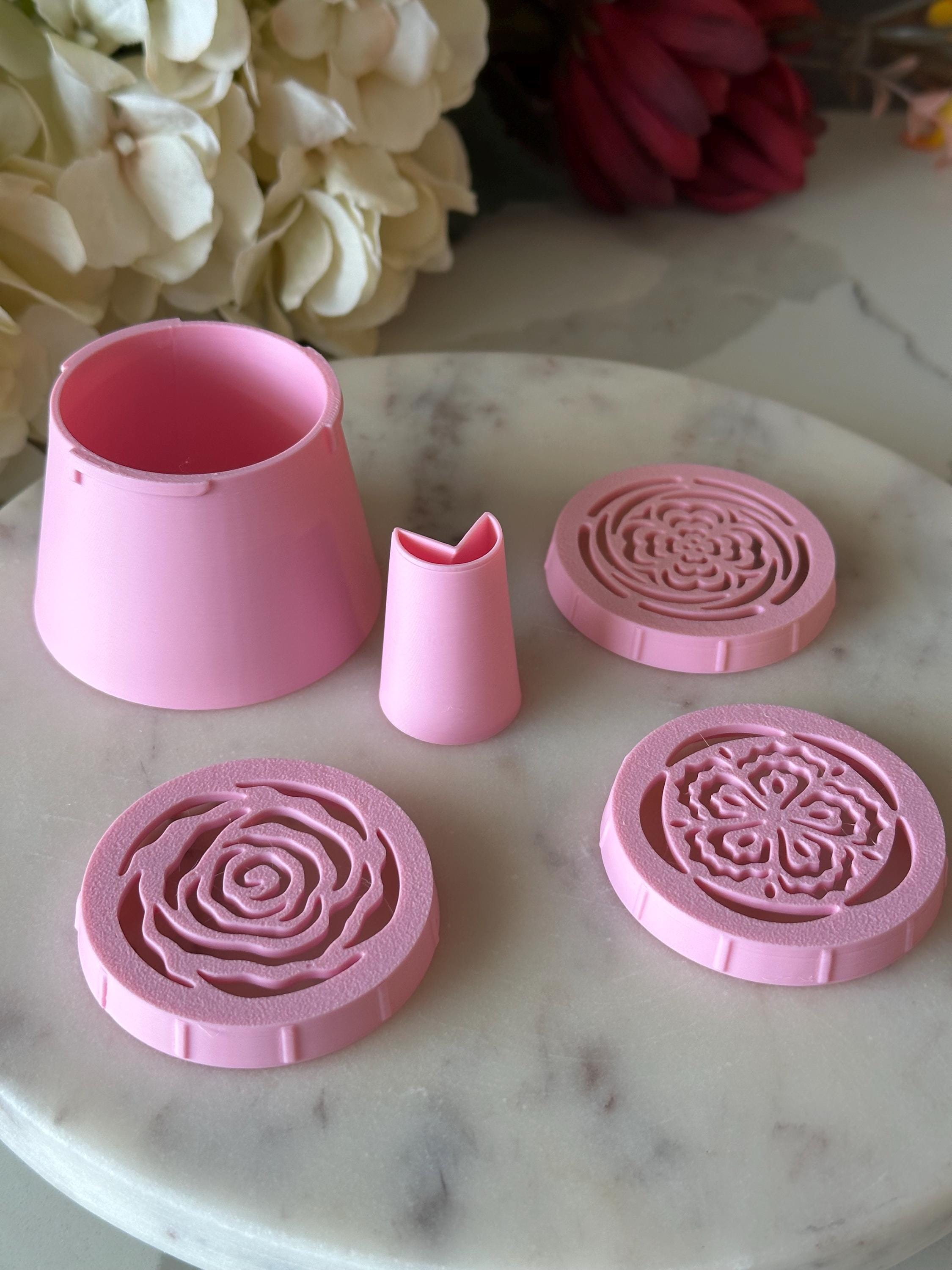 45 Mm XXL Tulip Piping Set - Etsy