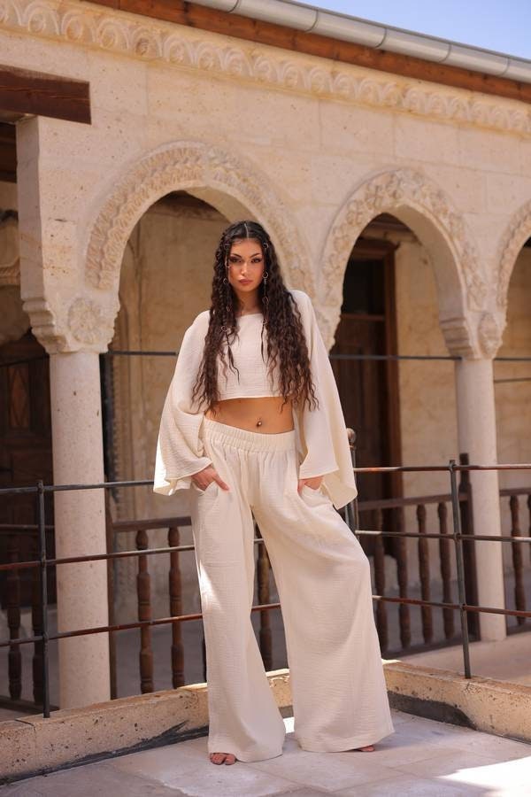 Boho Two Piece Pants Set main image 0