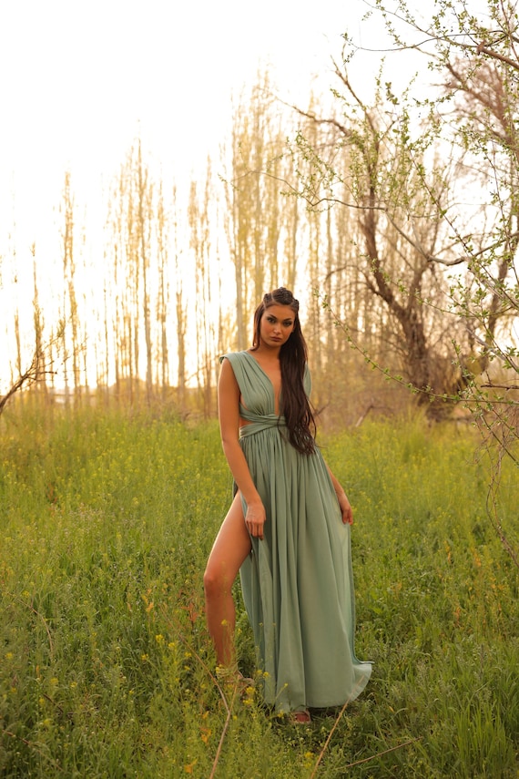 open lace back dress Heavy Hearted Satin Maxi Dress main image 1