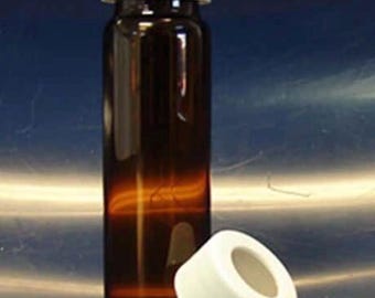 72-Pack Amber Borosilicate Vials, 40ml, Open Top, Craft & Sensory Projects