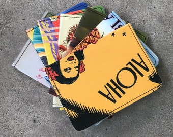Slim Wallet- Hawaii Postcard- Choose 1