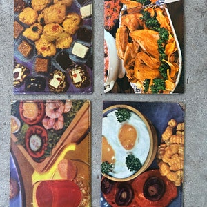 Passport Holder Vintage Cookbooks, Appetizers, Dinners, and Desserts choose 1 image 2