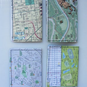 Slim Wallet San Francisco Real Muni Fast Pass and Map Choose 1 image 4