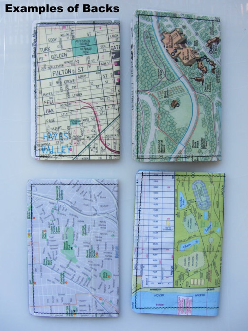 Slim Wallet San Francisco Real Muni Fast Pass and Map Choose 1 image 4