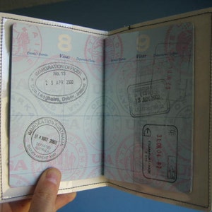 Passport Holder Vintage Cookbooks, Appetizers, Dinners, and Desserts choose 1 image 4