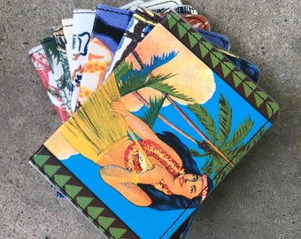 Slim Wallet- Hawaii Postcard- Choose 1