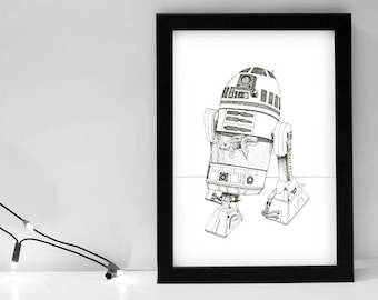 R2D2 Fishtank - Star Wars Pets Series 8x10 Print & FREE Shipping