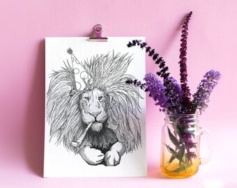 Lion - Party Animal - FREE SHIPPING