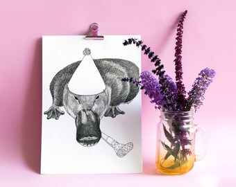Platypus - Party Animal - FREE SHIPPING