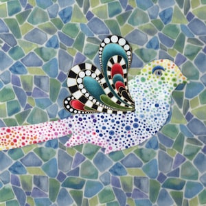 Rainbow Polka Dot Nanbird