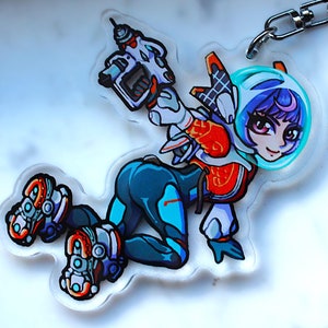 Keychain - Juno Overwatch 2 - Acrylic
