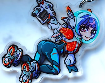 Keychain - Juno Overwatch 2 - Acrylic
