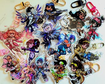 D.VA Acryl Schlüsselanhänger - Overwatch 2