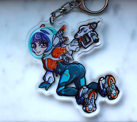 キーホルダー - ジュノ オーバーウォッチ2 - アクリル製 - Etsy 日本
