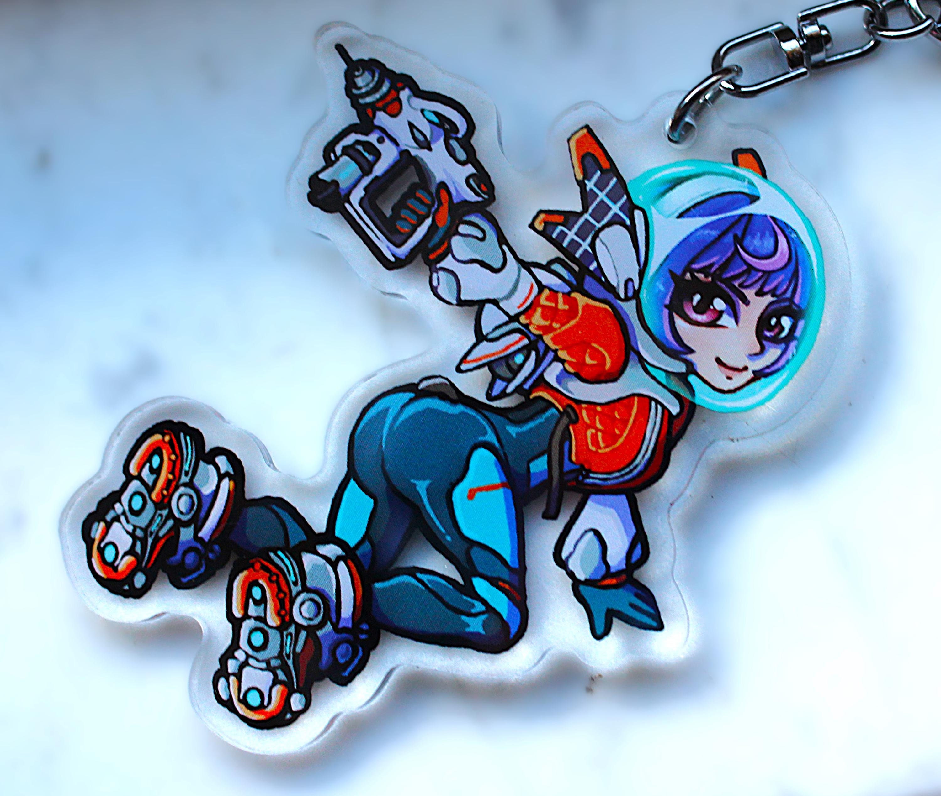 Keychain - Juno Overwatch 2 - Acrylic - Etsy