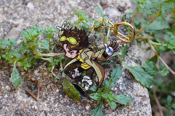 オーバーウォッチ アクリルキーホルダー Ｖｅｒ．A オーバーウォッチ 2 トレーディング ちびキャラ アクリル