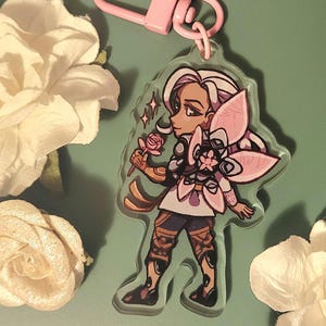 Lifeweaver Overwatch Acrylic Keychain