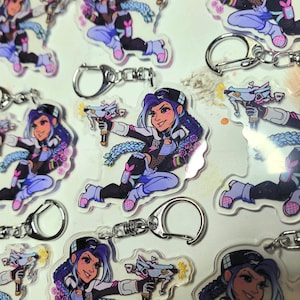 Sombra Keychain - ANTI-FRAGILE - Double Sided Acrylic