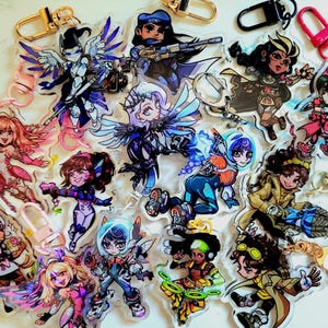 Acrylic Keychain - Symmetra Oasis