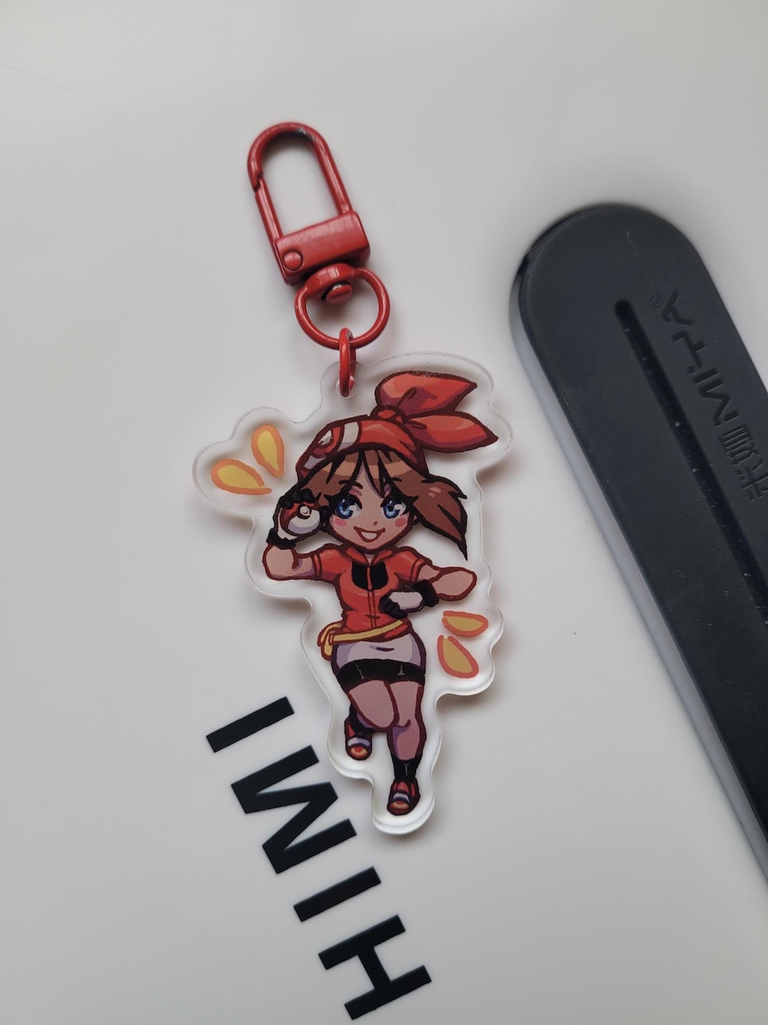 Trainer May Keychain - Pokemon Ruby/sapphire/emerald - Etsy