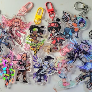 Atlantic Mercy Overwatch 2 Acrylic Keychain