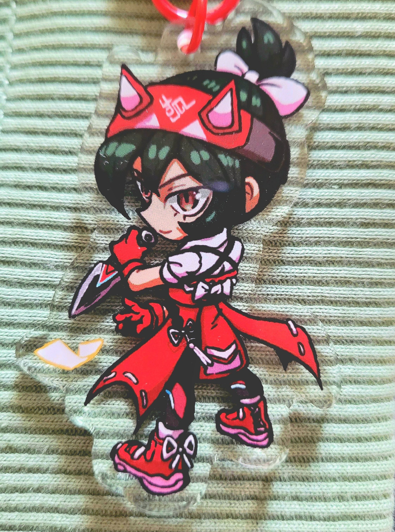 Overawatch Keychain Acrylic Keychain Kiriko Overwatch 2 - Etsy