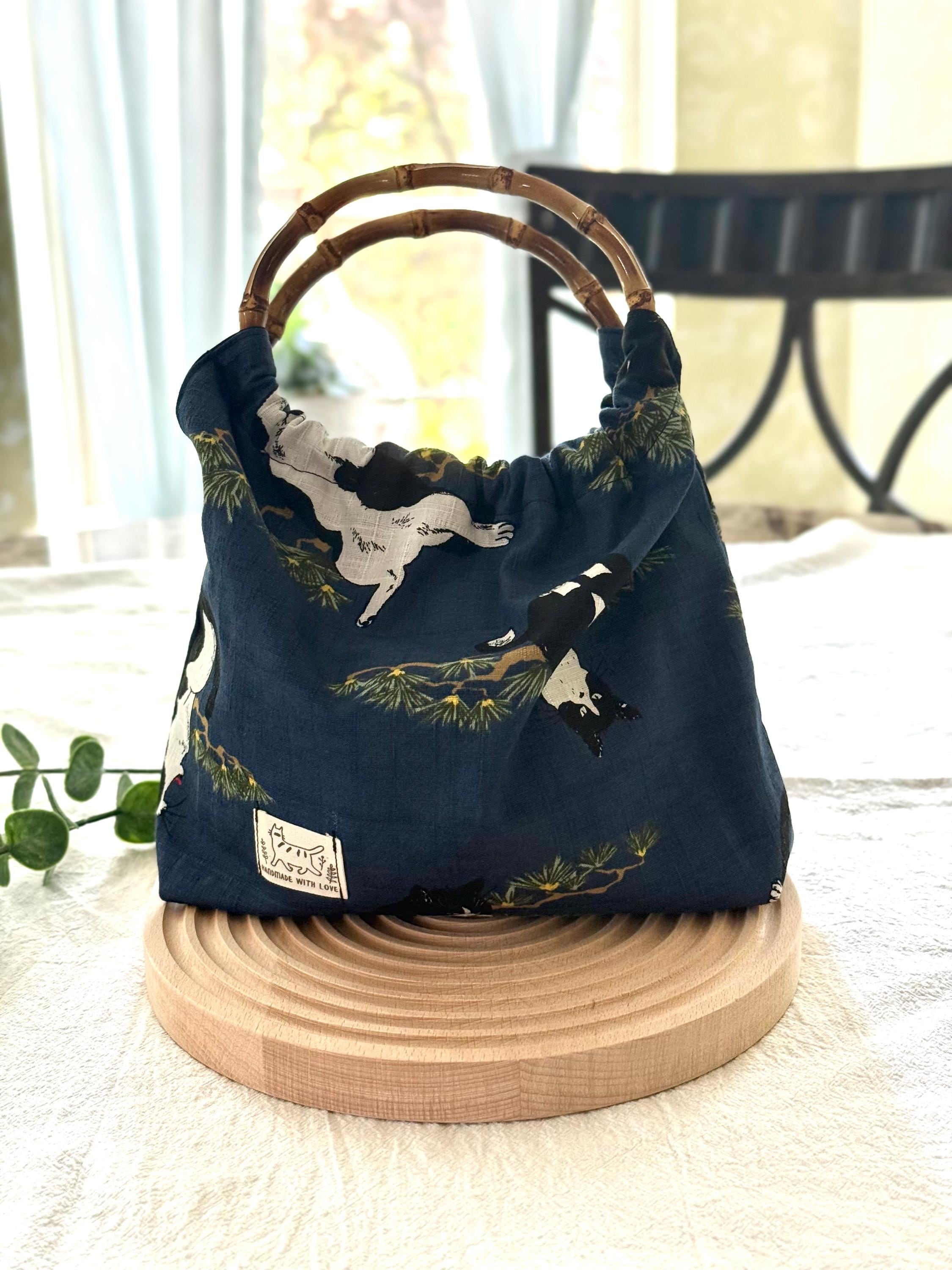 Bamboo handbag - Etsy 日本