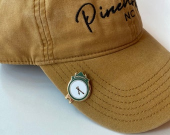 Pinehurst clock golf ball marker