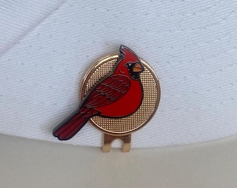 Cardinal golf ball marker