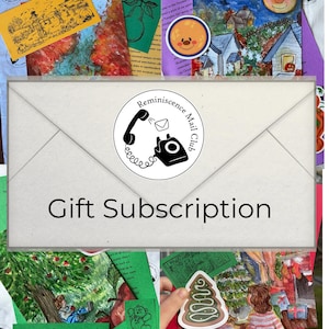 Reminiscence Mail Club Gift Subscription