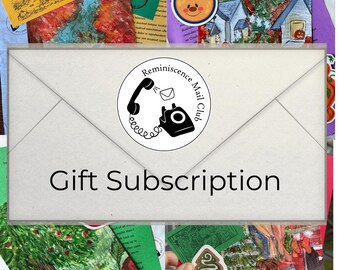 Suscripción de regalo al Club de Correo de Reminiscencia