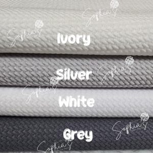 BULLET Textured Fabric by the yard Stretch Solid / LIVERPOOL/ Strip, Half Yard and Yard/Fabric for Bows/Solid Bullet Knits/USA/Fast Ship