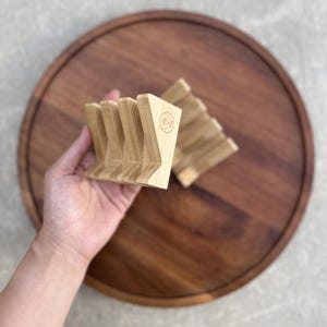 Tvålkopp i bambu | Tvålhållare i trä | Snabbtorkande, slitsad bricka | Miljövänligt badrum och kök