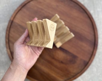 Bamboo Soap Dish | Natural Wooden Soap Holder | Fast Drying Slotted Tray | Eco-Friendly Bathroom & Kitchen
