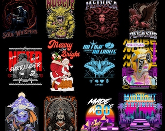 100 Streetwear T-Shirt Designs | Hip Hop, Pop Culture (PNG)