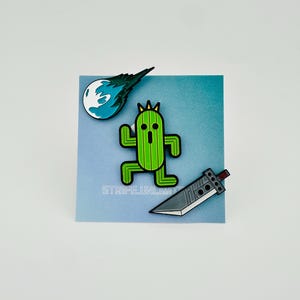 Final Fantasy 7 Pin Set