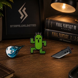 Final Fantasy 7 Pin Set