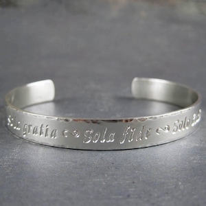 Personalized engraved sterling silver bracelet for women, custom hand stamped jewelry for her
