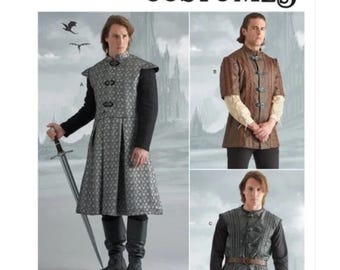Simplicity Pattern 9593 Men's Coat, Jacket and Vest size 38-44