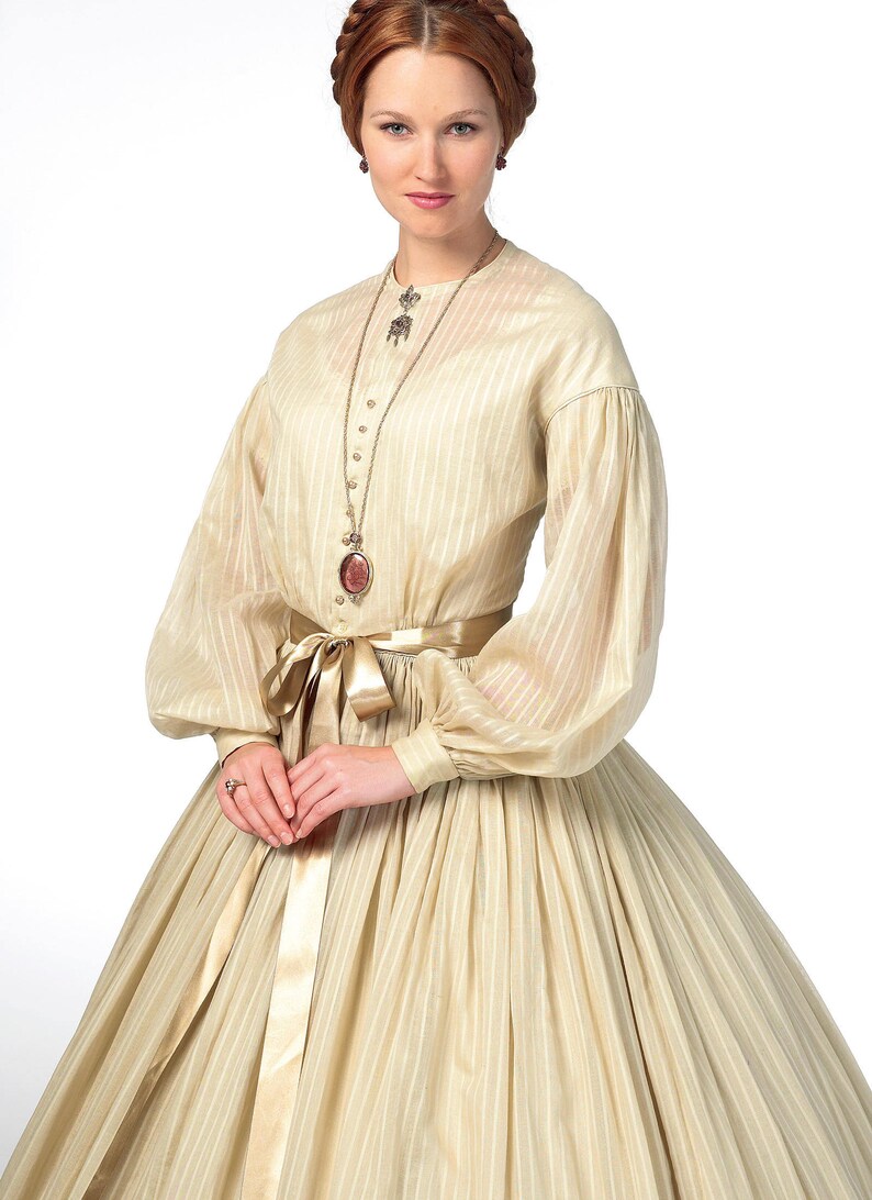 Butterick Pattern 5831 Civil War Dress-Costume Dress size 8-16 image 6