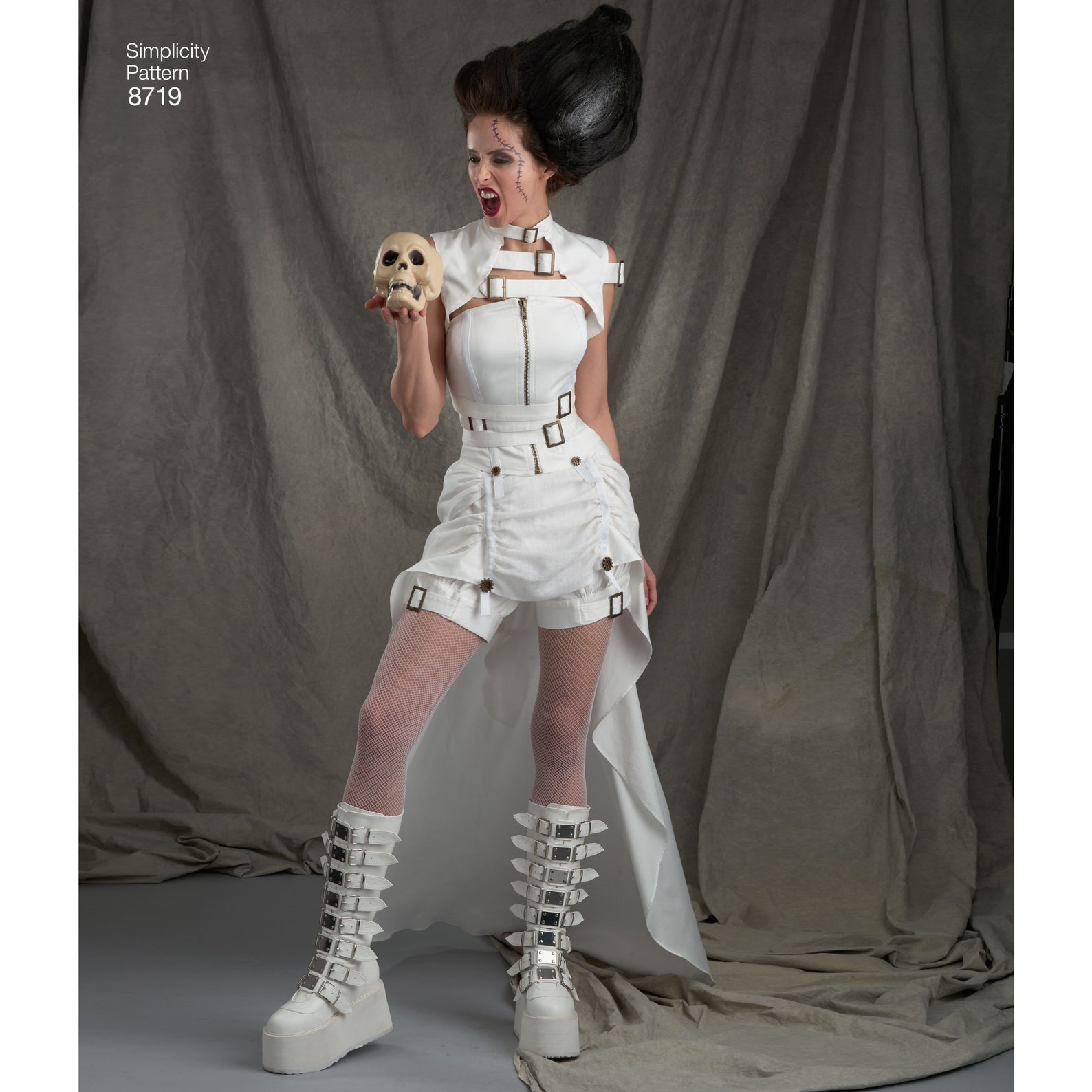 Simplicity Pattern 8719 Steampunk Witch, Vampire, Bride of Frankenstein ...