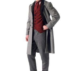 McCall's Costume Pattern 7003 Men's Steampunk Vest Steampunk Long Coat Steampunk Pants Outfit Cosplay Size small-X-large image 7
