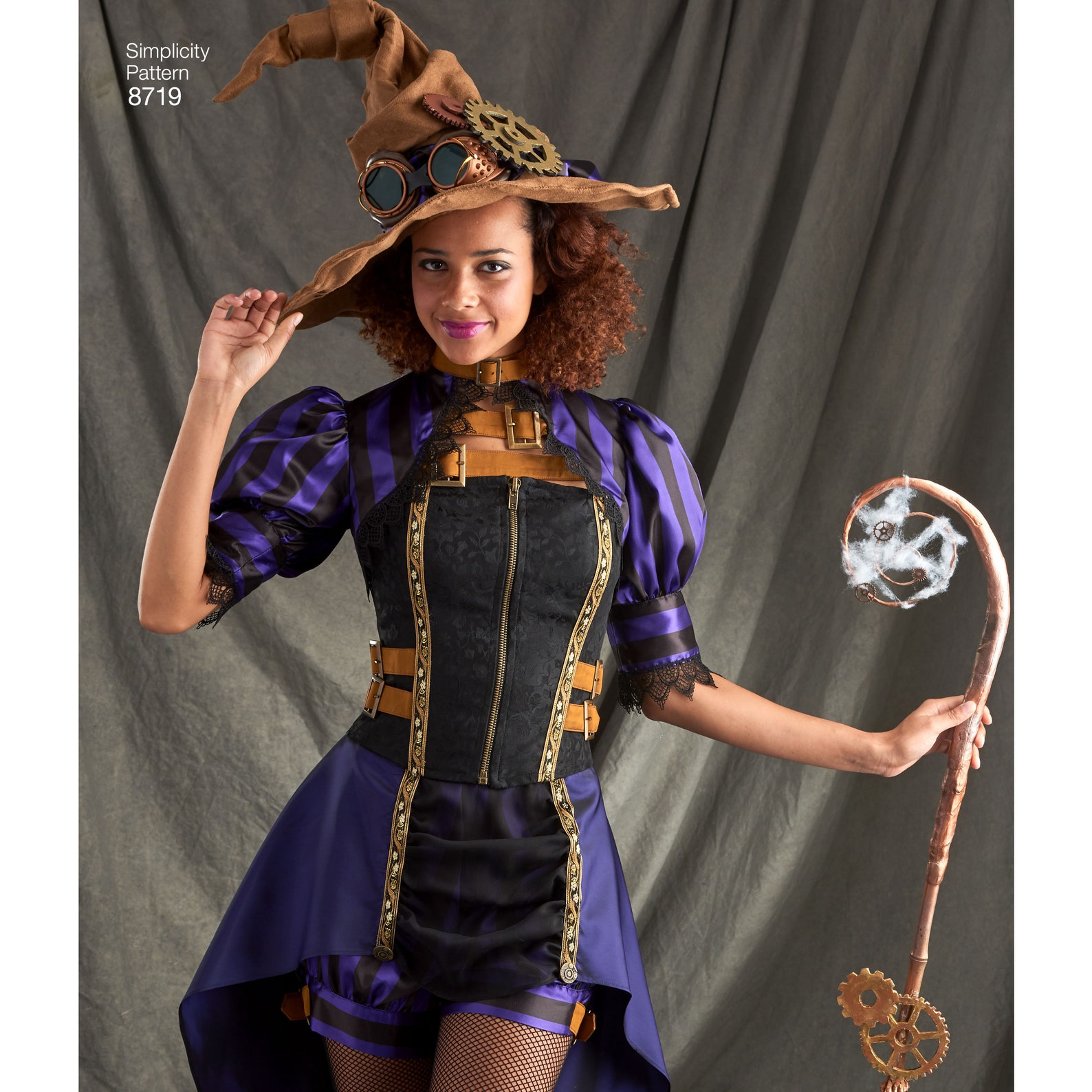 Simplicity Pattern 8719 Steampunk Witch, Vampire, Bride of Frankenstein ...