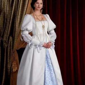 Simplicity  Pattern 9090-Lord of the Rings, Ren Faire Costume Dress-Lady of the Castle- Size 6-14