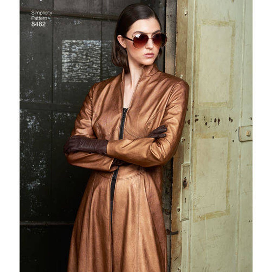 Simplicity Sewing Pattern 8482 Matrix Trinity Duster Coats Etsy