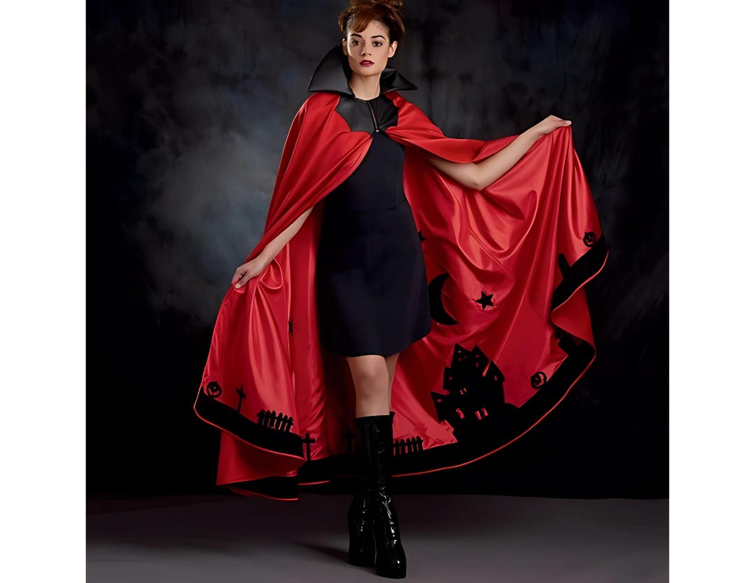 Simplicity 9008 Capes, Steampunk, Red Riding Hood, Vampire Size S-L - Etsy