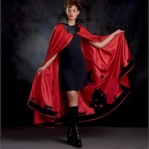 Simplicity 9008 Capes, Steampunk, Red Riding Hood, Vampire Size S-L
