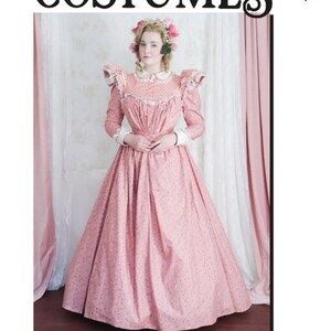 McCalls Pattern 8304 Tea Dress and Belt/Victorian-Edwardian Pattern, Dress Pattern, Steampunk Pattern- Size 6-14